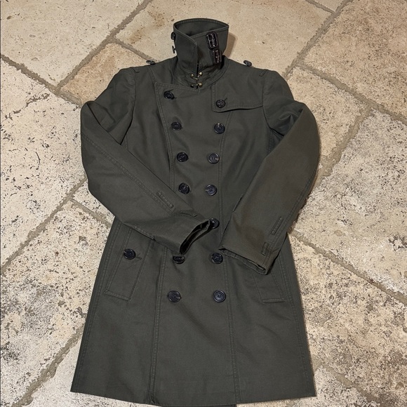 Burberry Established 1856 Khaki Double Breasted Trench Jacket 🧥 - Picture 16 of 16